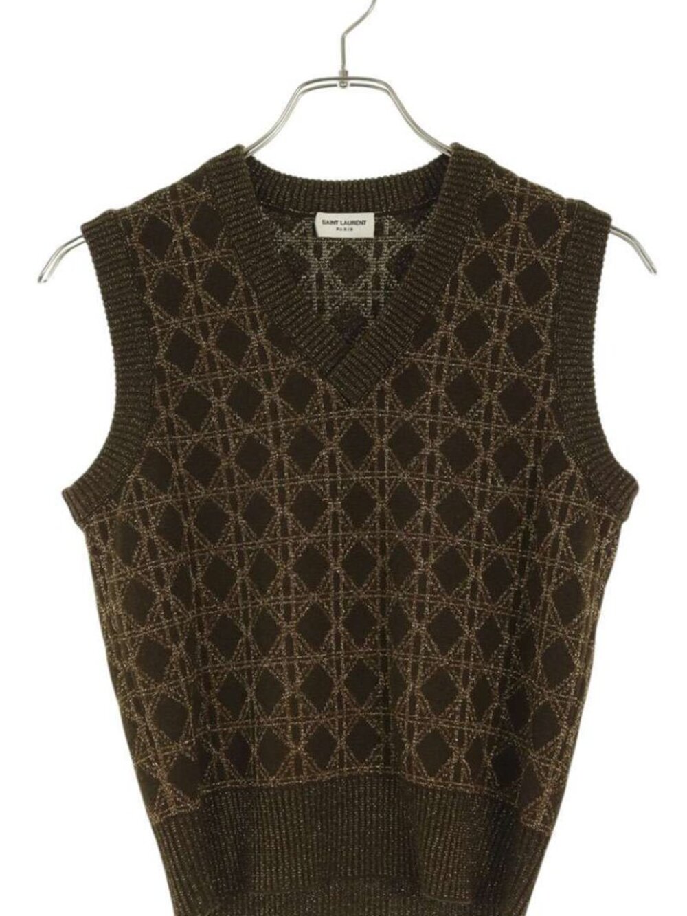 Saint Laurent Paris Regimental Vest